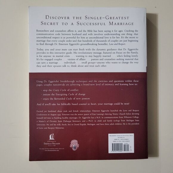 Love and Respect: The Love She Most Desires; The Respect He Desperately Needs - Picture 3 of 4